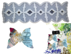 12'li Kelebek Magnet Epoksi Reçine Kalıbı KHEPK765 - 5