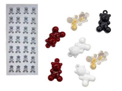 28'li Ayıcık Haribo Küpe Epoksi Reçine Kalıbı KHEPK560 - 2