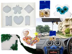 6'lı Geometrik Model Magnet Epoksi Reçine Kalıbı KHEPK324 - 3
