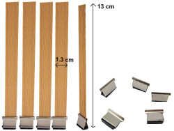 Ahşap Fitil 50 Adet - Yapışkanlı Set - 4