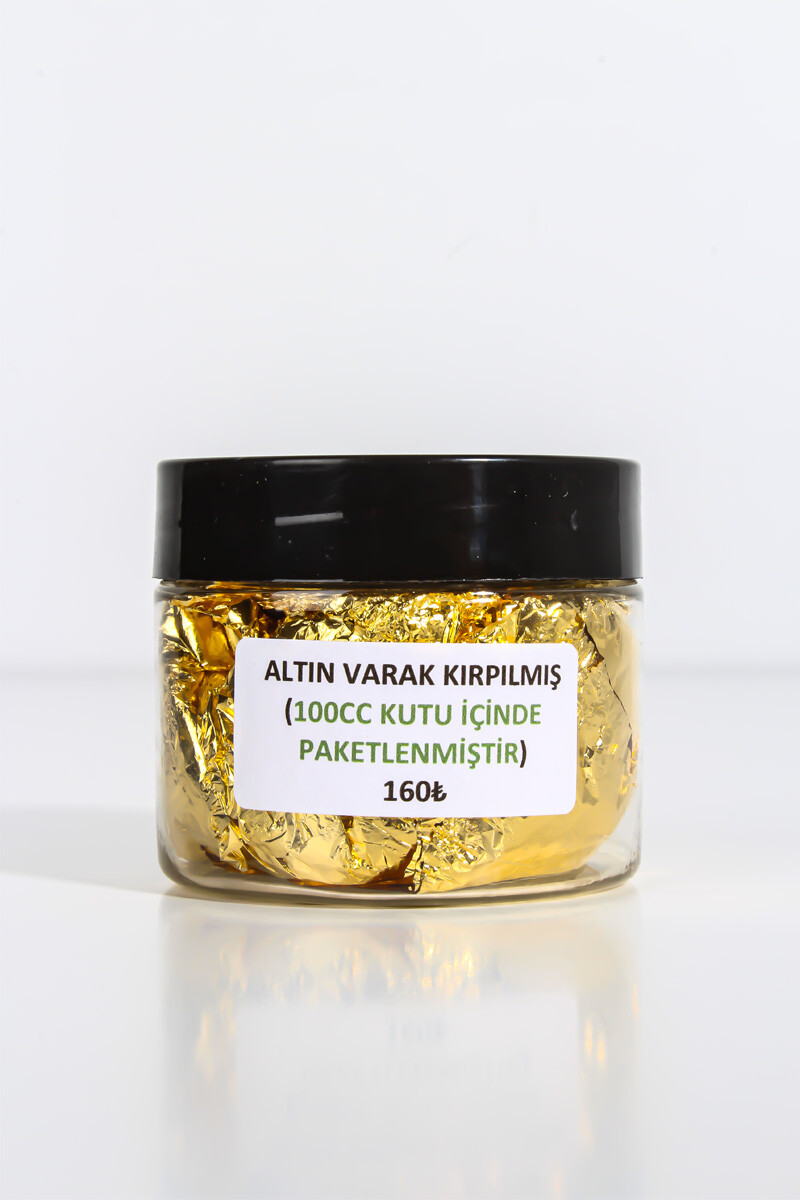 Altın Kırpılmış Varak 100CC 