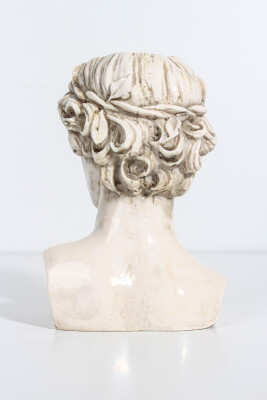 Antinous Büst Silikon Mum Kalıbı KHM266 - 4