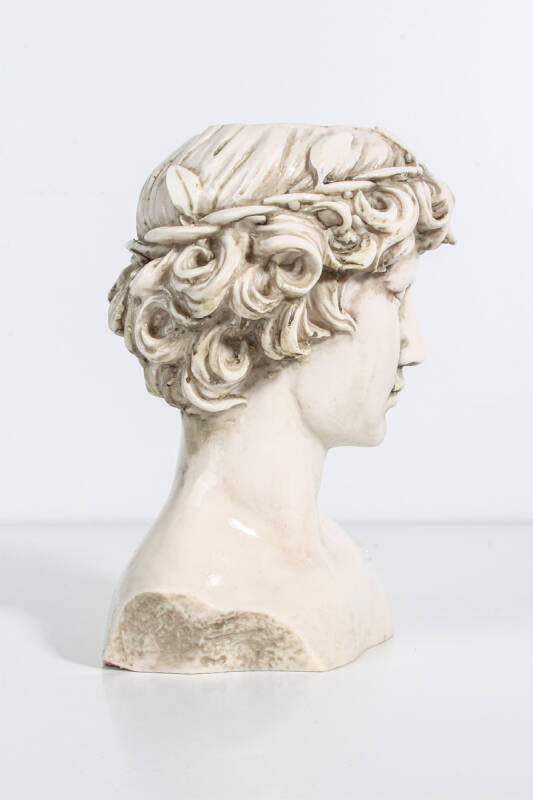 Antinous Büst Silikon Mum Kalıbı KHM266 - 3