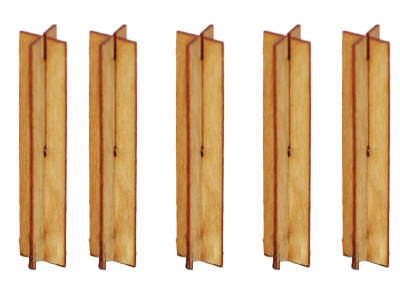 Artı Model Ahşap Fitil 5 Adet - 2
