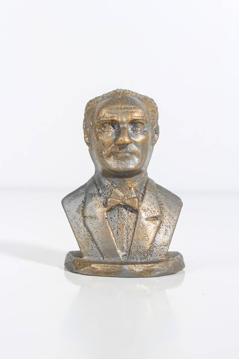 Atatürk Büst Silikon Mum Kalıbı KHM88 - 1