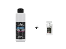 AW03 Ambiante Eskimiş Beyaz Islak Zemin Boyası 250 ML+ Katalizör 10 GR - 2