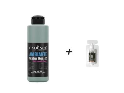 AW12 Ambiante Küf Yeşili Islak Zemin Boyası 250 ML+ Katalizör 10 GR - 2