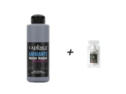AW21 Ambiante Koyu Gri Islak Zemin Boyası 250 ML+ Katalizör 10 GR - 2
