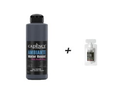 AW23 Ambiante Antrasit Siyah Islak Zemin Boyası 250 ML+ Katalizör 10 GR - 2