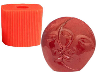 Ay ve Güneş Silikon Mum Kalıbı M-117 - 6