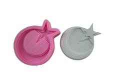 Ay Yıldız Silikon Kalıbı PANO-108 - 