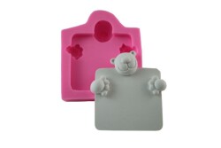 Ayıcık Pano Silikon Kalıbı PANO-92 - 