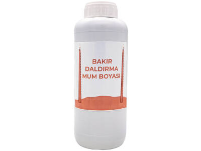 Bakır Daldırma Sıvı Mum Boyası 1 LT - 3