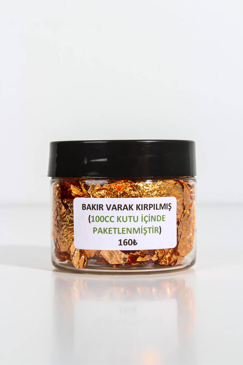 Bakır Kırpılmış Varak 100CC - 1