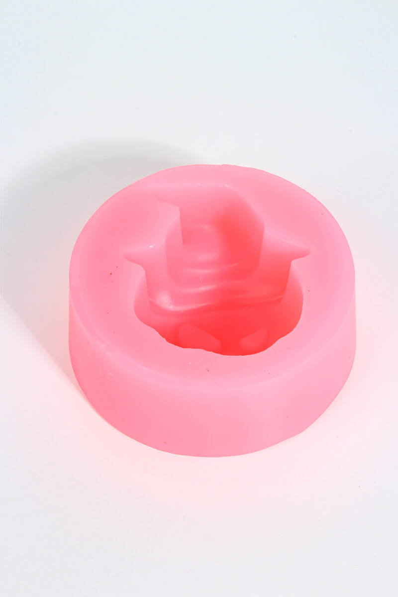 Bal Kabağı Şapka Detaylı Silikon Mum Kalıbı KHM311 - 3