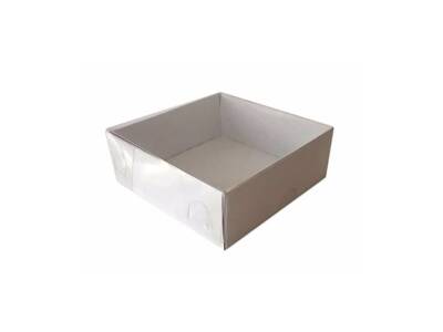 Beyaz Asetat Kutu 15-12-3 CM 25 Adet - 1