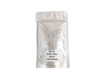 Beyaz Sedef Mika Boya 1 KG - 1