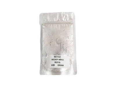 Beyaz Sedef Mika Boya 100 GR - 1