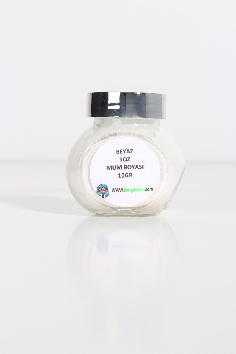Beyaz Toz Mum Boyası 10GR 