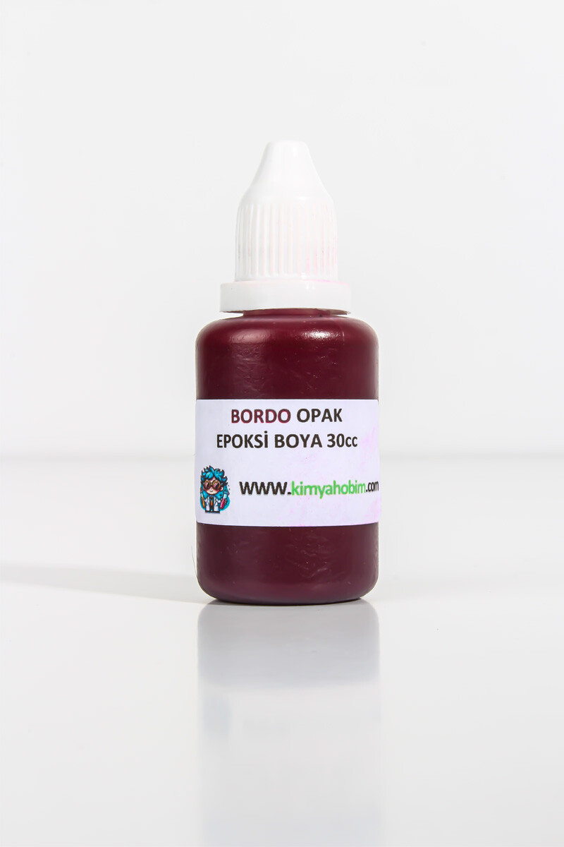 Bordo Opak Epoksi Boya 30CC 