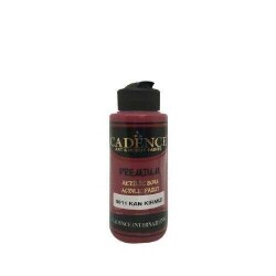 Cadence 0011 Kan Kırmızı Premium Akrilik Boya 120ML - 2