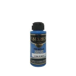 Cadence 0156 R. Mavi Premium Akrilik Boya 120ML - 2