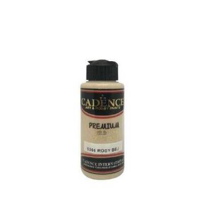 Cadence 0366 Rosy Bej Premium Akrilik Boya 120ML - 1