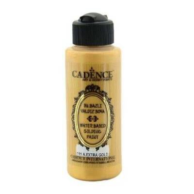 Cadence 111 A.Extra Gold Su Bazlı Yaldız Boya 120ML - 1