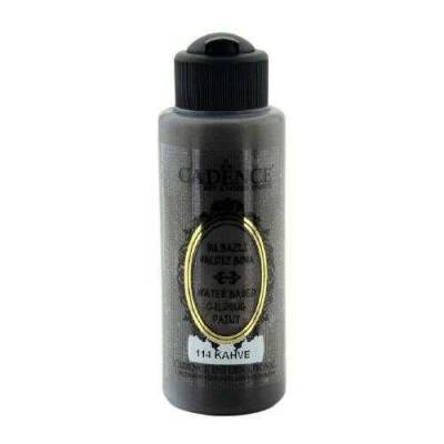 Cadence 114 Kahve Su Bazlı Yaldız Boya 120ML - 2