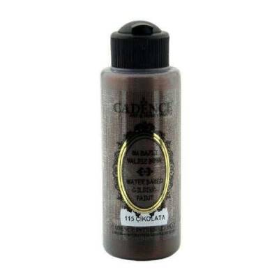 Cadence 115 Çikolata Su Bazlı Yaldız Boya 120ML - 1