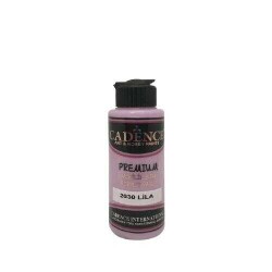 Cadence 2030 Lila Premium Akrilik Boya 120 ML - 1