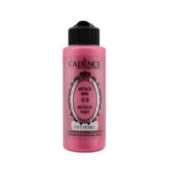 Cadence 212 K. Pembe Metalik Sedefli Akrilik Boya 120 ML - 2