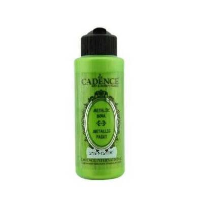Cadence 219 Fıstık Metalik Sedefli Akrilik Boya 120ML - 2