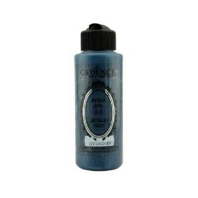 Cadence 222 Lacivert Metalik Sedefli Akrilik Boya 120 ML - 2