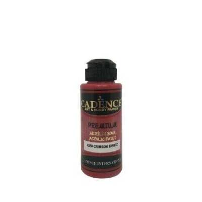 Cadence 4350 Crimson Kırmızı Premium Akrilik Boya 120 ML - 2