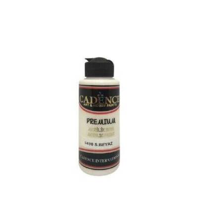Cadence 6490 S. Beyaz Premium Akrilik Boya 120 ML - 2