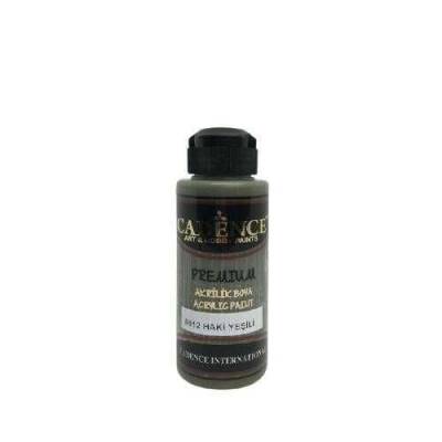 Cadence 8012 Haki Yeşili Premium Akrilik Boya 120 ML - 2