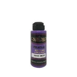Cadence 9044 Mor Premium Akrilik Boya 120 ML - 1