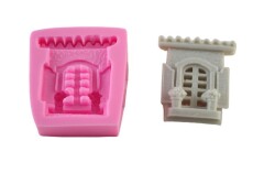 Çiçekli Pencere Silikon Kalıbı PANO-36 - 