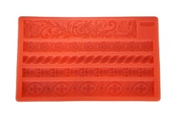 Çiçekli ve Çıtalı Dekor Kalıbı KHPANO118 - 3