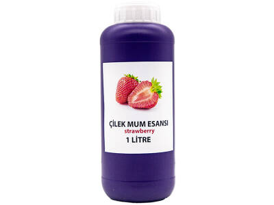 Çilek Mum Esansı 1 LT - 2