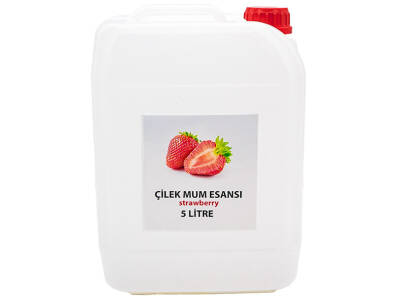 Çilek Mum Esansı 5 LT - 4
