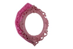 Çırağan Çerçeve 35 Cm Silikon Kalıbı KHÇE77 - 3
