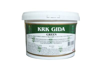 Dark Green E133 Yeşil Gıda Boyası 1 KG - 2
