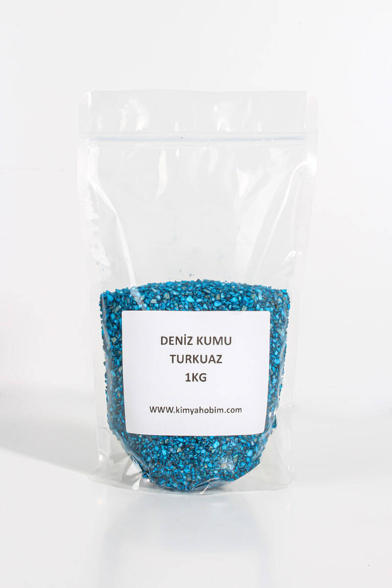 Deniz Kumu Turkuaz 1KG - 1