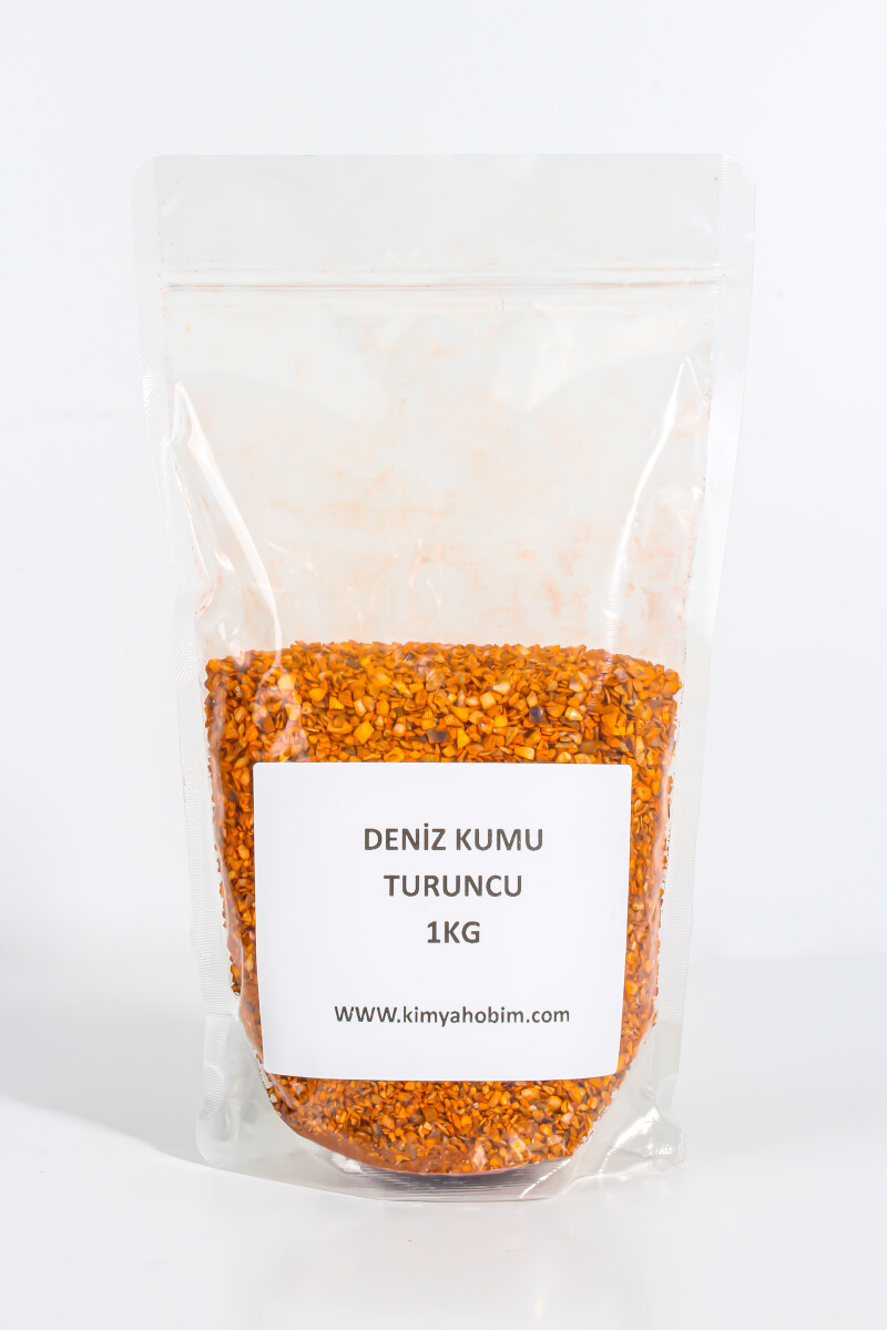 Deniz Kumu Turuncu 1KG - 1