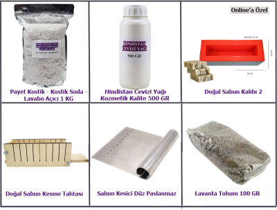 Doğal Sabun Yapım Seti - 1