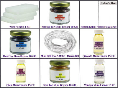 Düğüm Soya Wax Mum Yapım Seti - 2