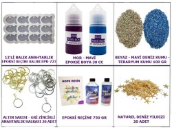 Epoksi Balık Anahtarlık Yapım Seti - 2