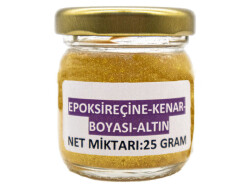 Epoksi Reçine Kenar Boyası Altın 25 GR - 